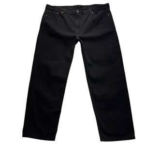 Levi's 550 Black Relaxed Fit‎ 48x32 Big & Tall Men Jeans #314